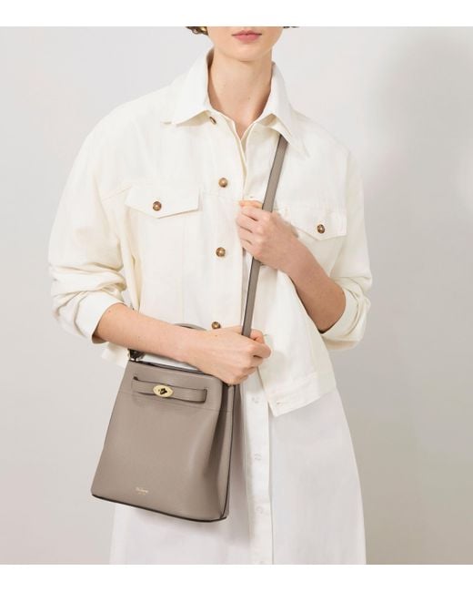 Mulberry Brown Leather Islington Bucket Bag