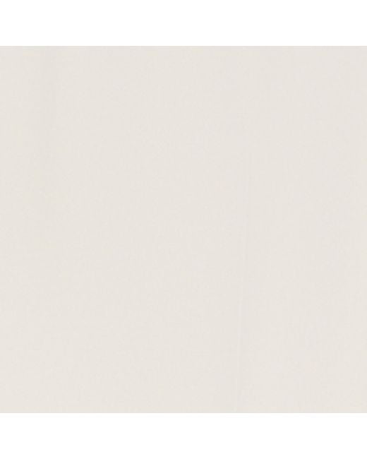 Marina Rinaldi White Wide-Leg Tailored Trousers