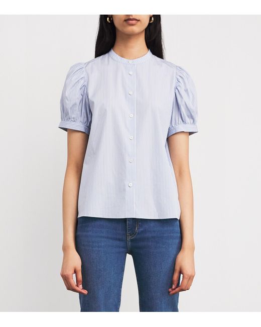 FRAME Blue Le Sleek Straight Jeans