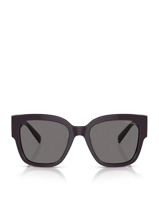 Versace Gray Acetate Ve4437U Medusa Sunglasses