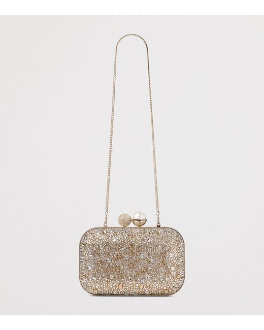 Jimmy Choo Metallic Cloud Clutch Bag