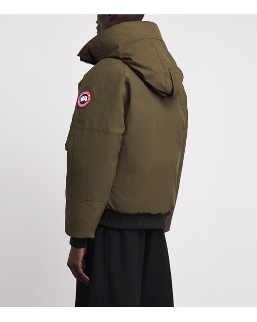 Canada Goose Green Chilliwack Bomber Jacket for men