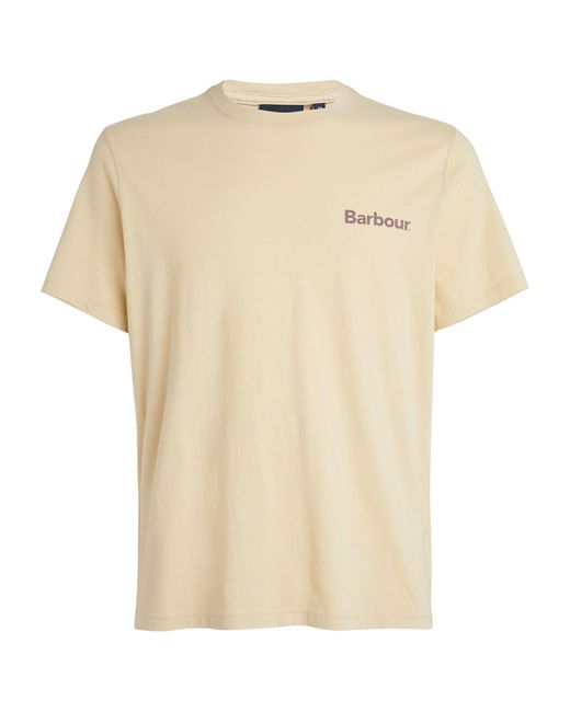 Barbour Natural Floral Graphic T-shirt for men