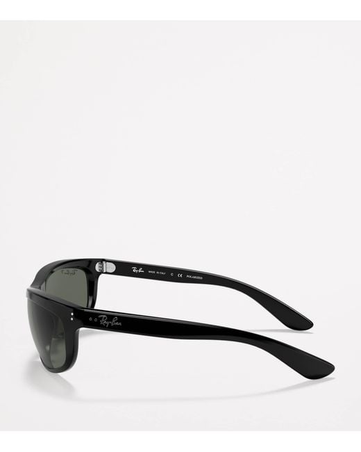 Ray-Ban Black Rb4089 Balorama Rectangle Sunglasses for men