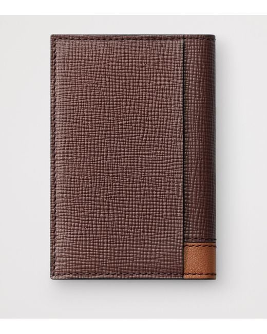 Cartier Brown Leather Losange Bifold Card Holder for men