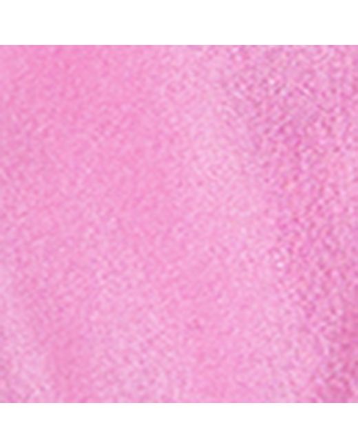Fleur du Mal Pink Sequin Hibiscus Thong