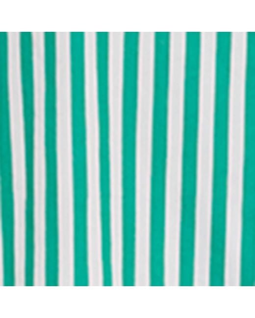 Polo Ralph Lauren Green Cotton Stripe Pyjama Set