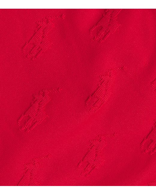 Polo Ralph Lauren Red Jacquard Bikini Briefs