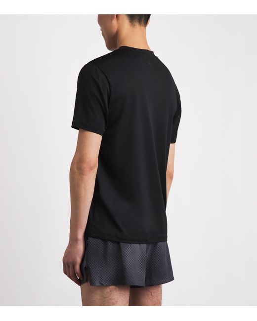 REPRESENT 247 Black Mesh Dna T-Shirt for men
