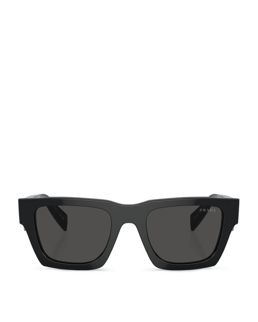 Prada Black Square Sunglasses for men