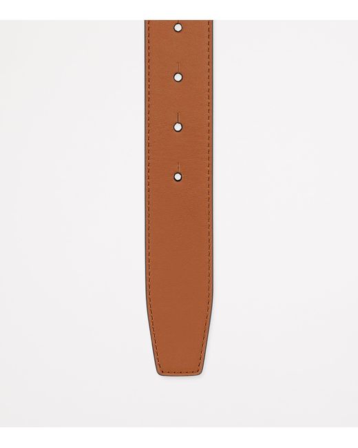 Christian Louboutin Red Cl Logo Leather Belt