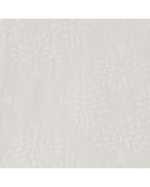 Mulberry White Silk-Organic Cotton Tree Scarf