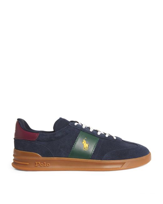 Polo Ralph Lauren Blue Heritage Court Sneakers for men