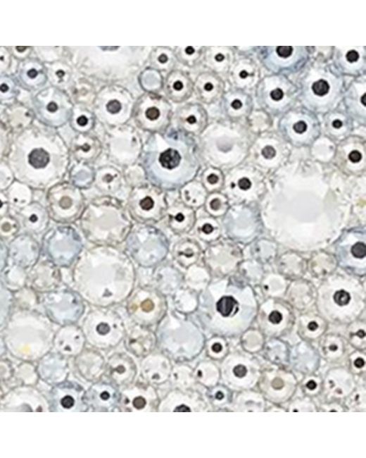 Jimmy Choo Metallic Micro Cloud Crystal-Embellished Clutch Bag