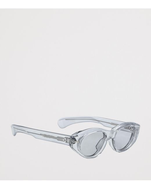 Jacques Marie Mage Gray Acetate Krasner Sunglasses for men