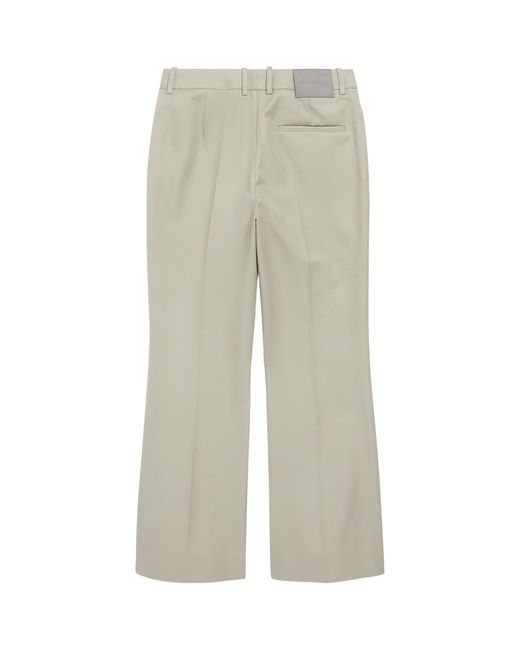 Balenciaga Gray Cotton Flared Trousers