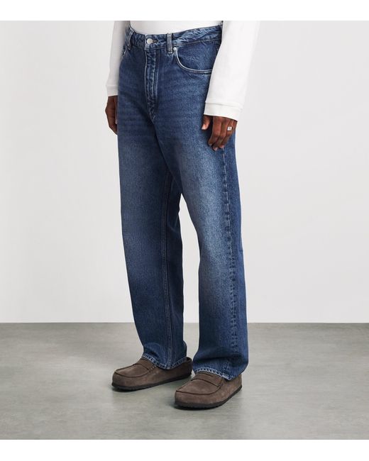 Studio Nicholson Blue Riso Straight Jeans for men