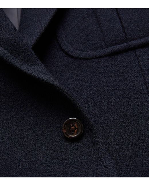 Polo Ralph Lauren Blue Herringbone Tweed Sport Jacket for men