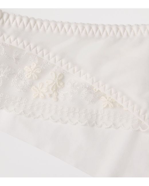 Simone Perele White Instant Tanga