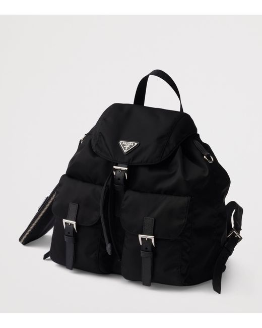 Prada Black Medium Re-Nylon Backpack