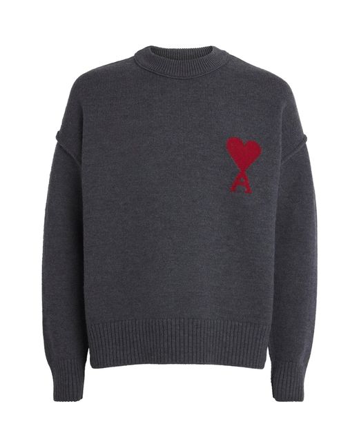 AMI Blue Sweater for men