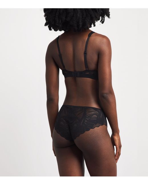 Falke Black Delicate Touch Triangle Bra
