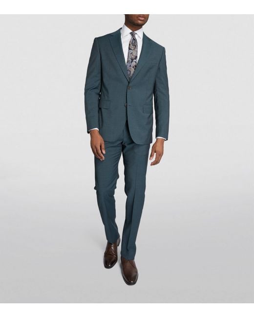 Corneliani White Cotton Twill Long-Sleeve Shirt for men