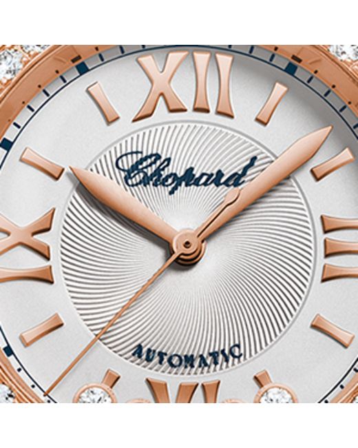 Chopard Gray And Diamond Happy Sport Watch
