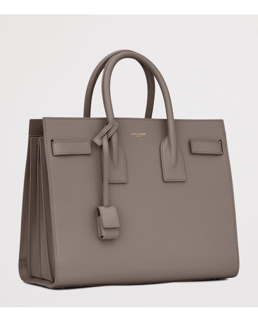 Saint Laurent Brown Small Sac De Jour Tote Bag
