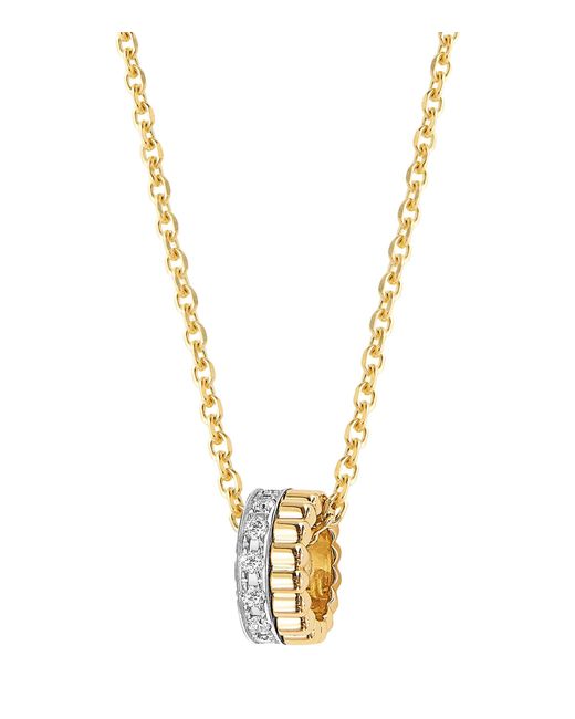 Boucheron White And Diamond Quatre Radiant Edition Necklace