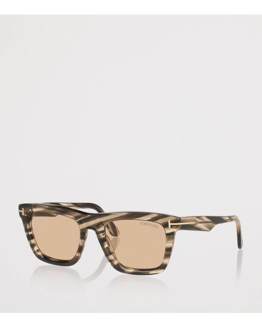 Tom Ford Natural Square Lelio Sunglasses for men