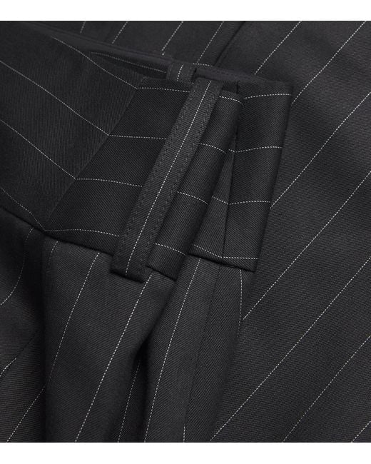 Alice + Olivia Black Olivia Wide-Leg Trousers