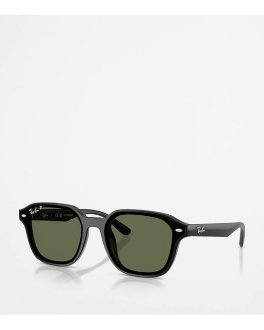 Ray-Ban Green Rb4458D Square Sunglasses