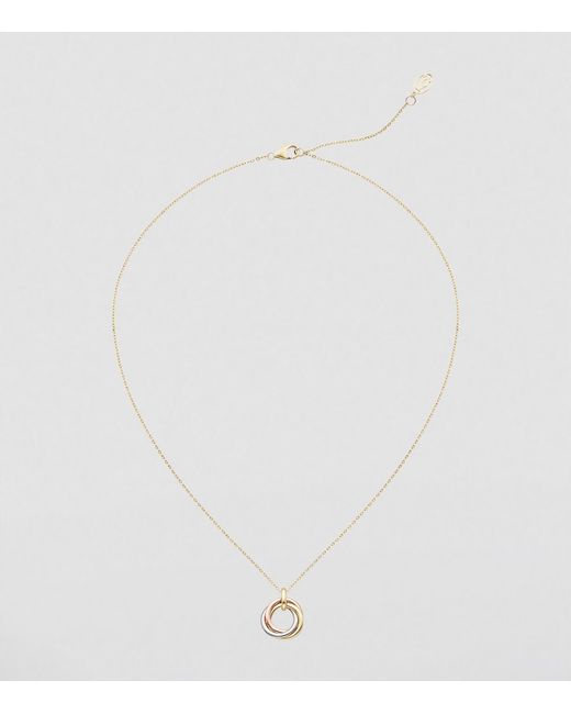 Cartier Metallic Medium, And Rose Trinity Necklace