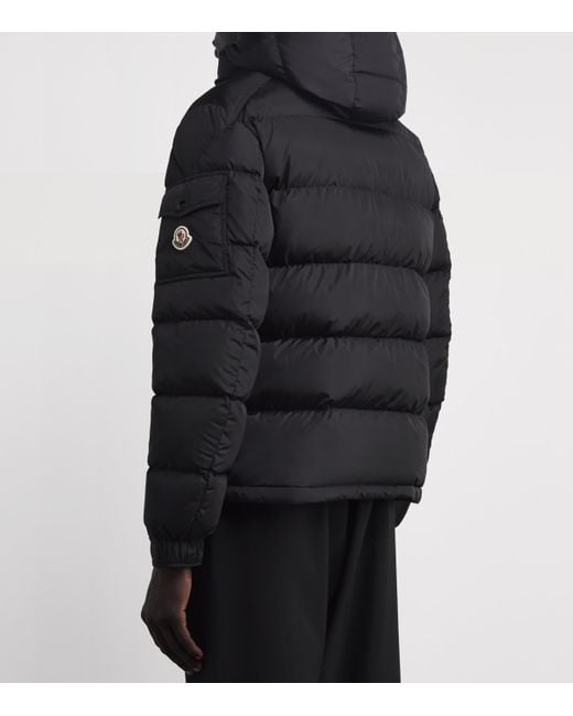 Moncler Black Down Maya Puffer Jacket for men