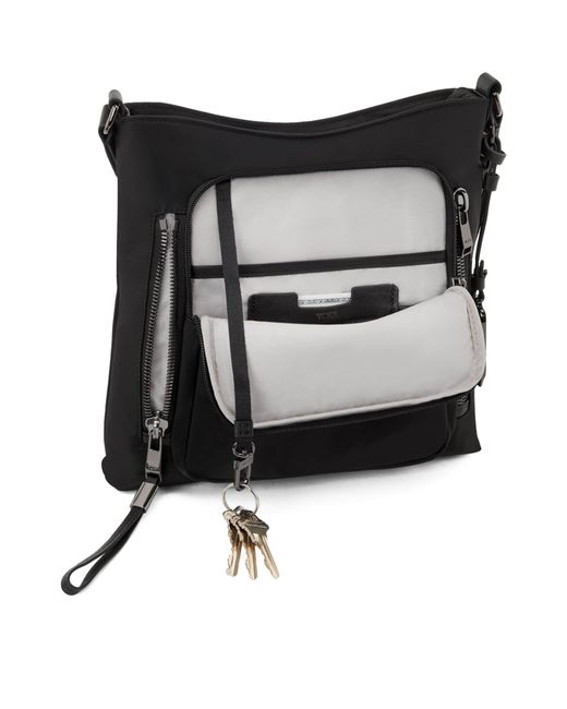 Tumi Black Nylon Voyageur Tyler Cross-Body Bag