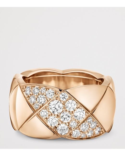 Chanel Natural And Diamond Coco Crush Ring