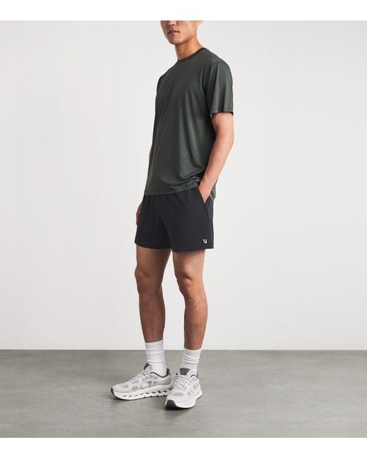 vuori Black 5' Lined Course Shorts for men