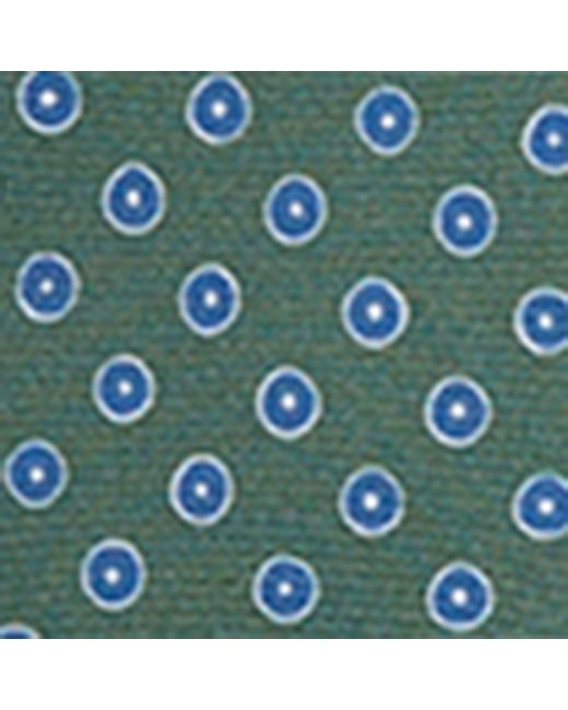Giorgio Armani Green Silk Jacquard Patterned Tie for men