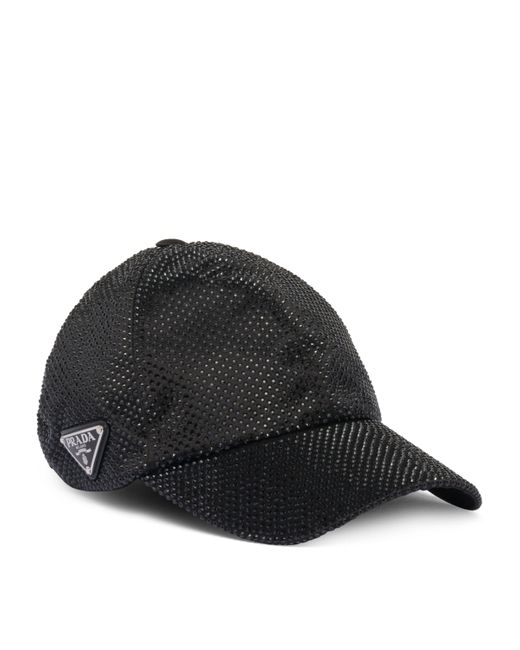 Prada cap black best sale