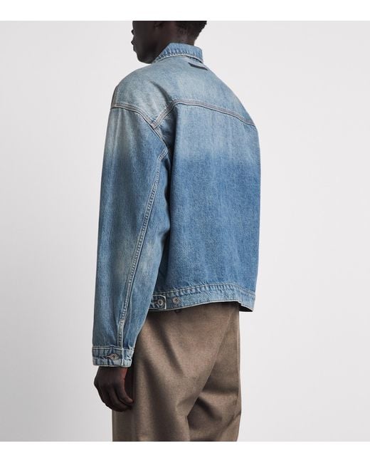 7 For All Mankind Blue Denim Jacket for men