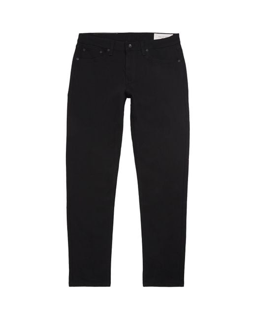 Rag & Bone Black Fit 3 Authentic Stretch Jeans for men