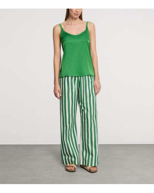 Hanro Green X Charlotte Adam Silk-Blend Camisole