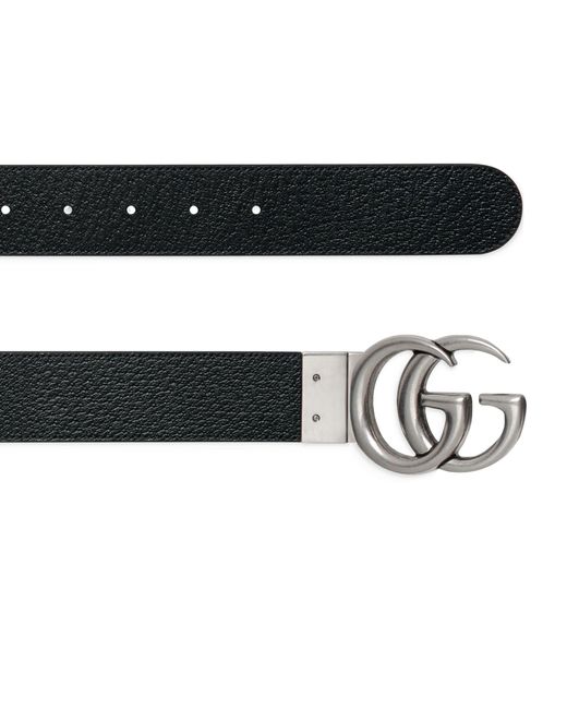 Gucci Blue Reversible Gg Marmont Belt for men