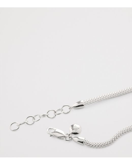 Monica Vinader Metallic Sterling Heirloom Chain Bracelet