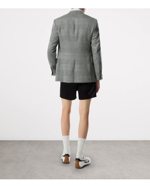 Tom Ford Gray Houndstooth Shelton Blazer for men