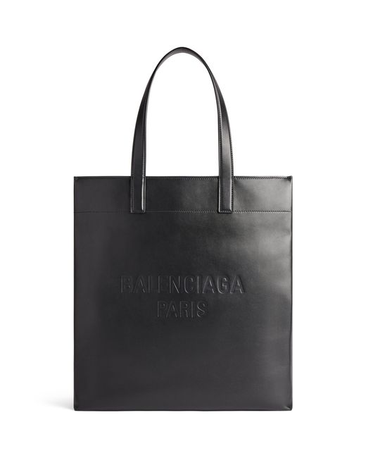 Balenciaga Black Large N/s Duty Free Tote Bag for men
