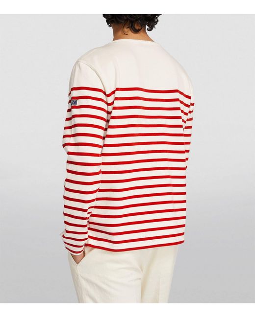 Polo Ralph Lauren Red Striped T-shirt for men