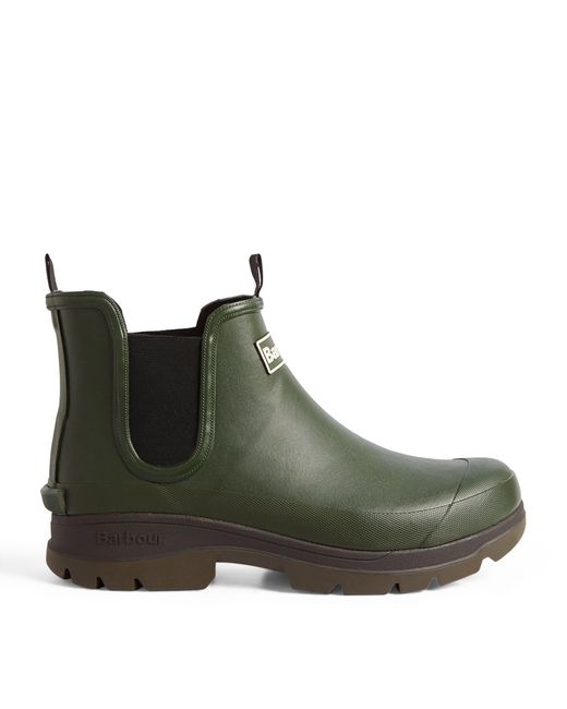 Barbour Green Nimbus Chelsea Wellington Boots for men
