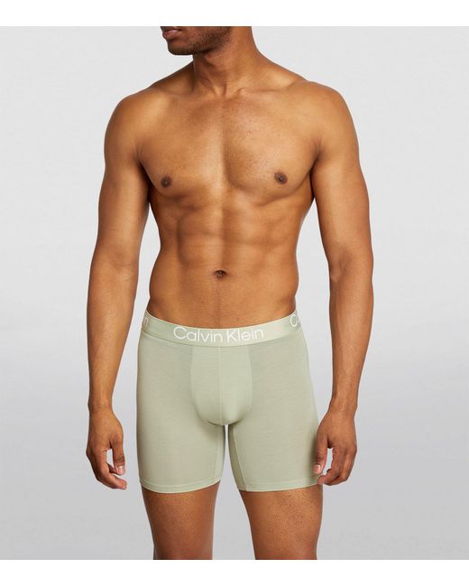 Calvin Klein Multicolor Ultra-soft Modern Boxer Briefs (pack Of 3) for men